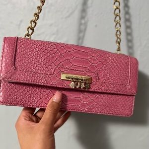 Pink Handheld Purse